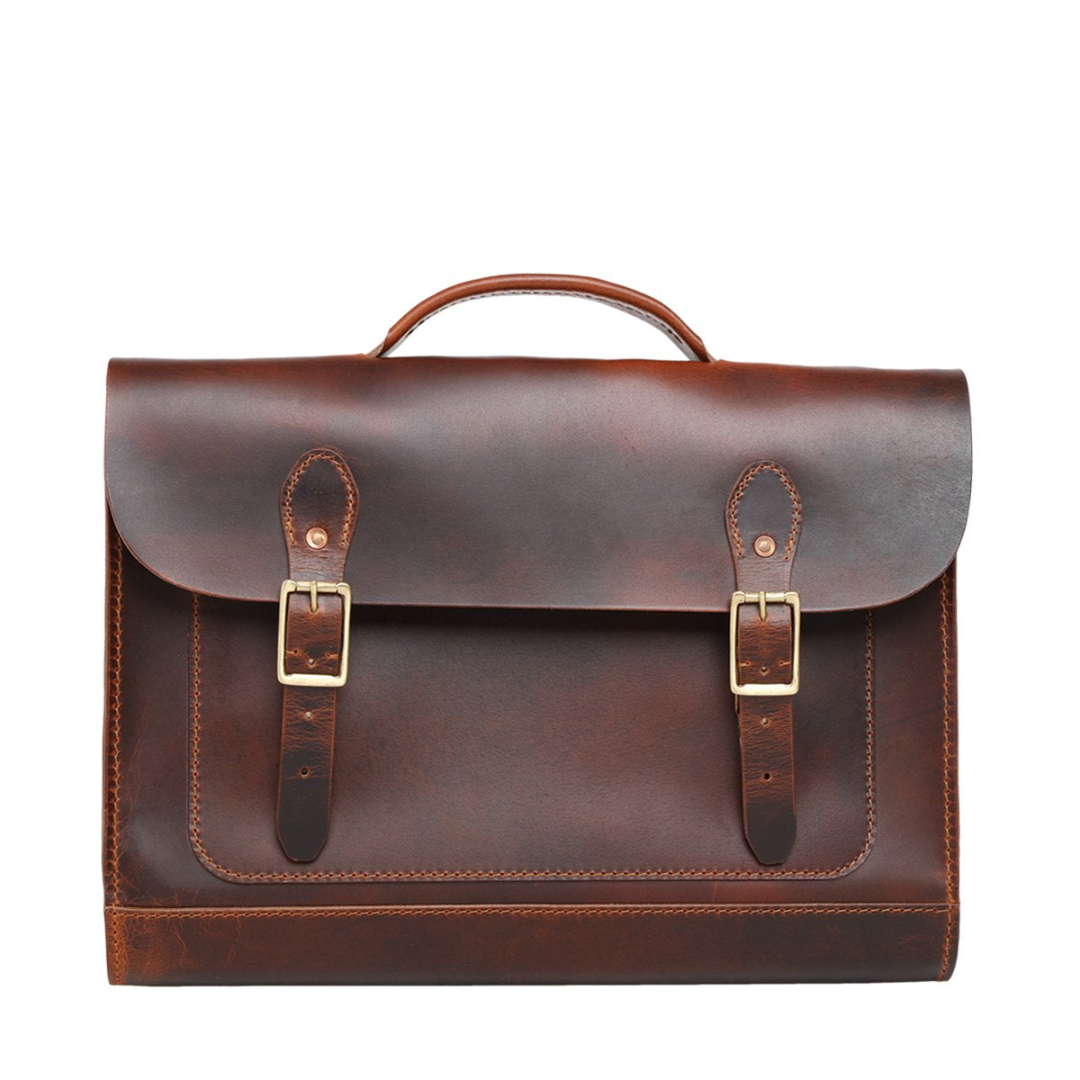 Hudson Satchel(Tobacco Tan)