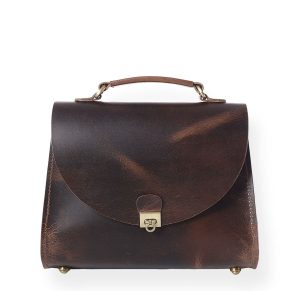 Victoria Handbag(Bourbon Brown)