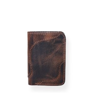 Country Vertical Wallet(Bourbon Brown)