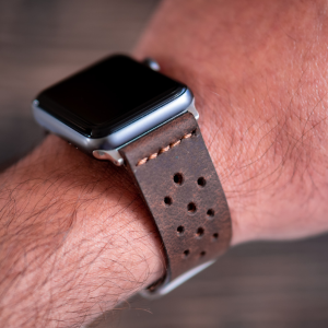 Artisan Apple Watch Leather Strap(Vintage Brown)