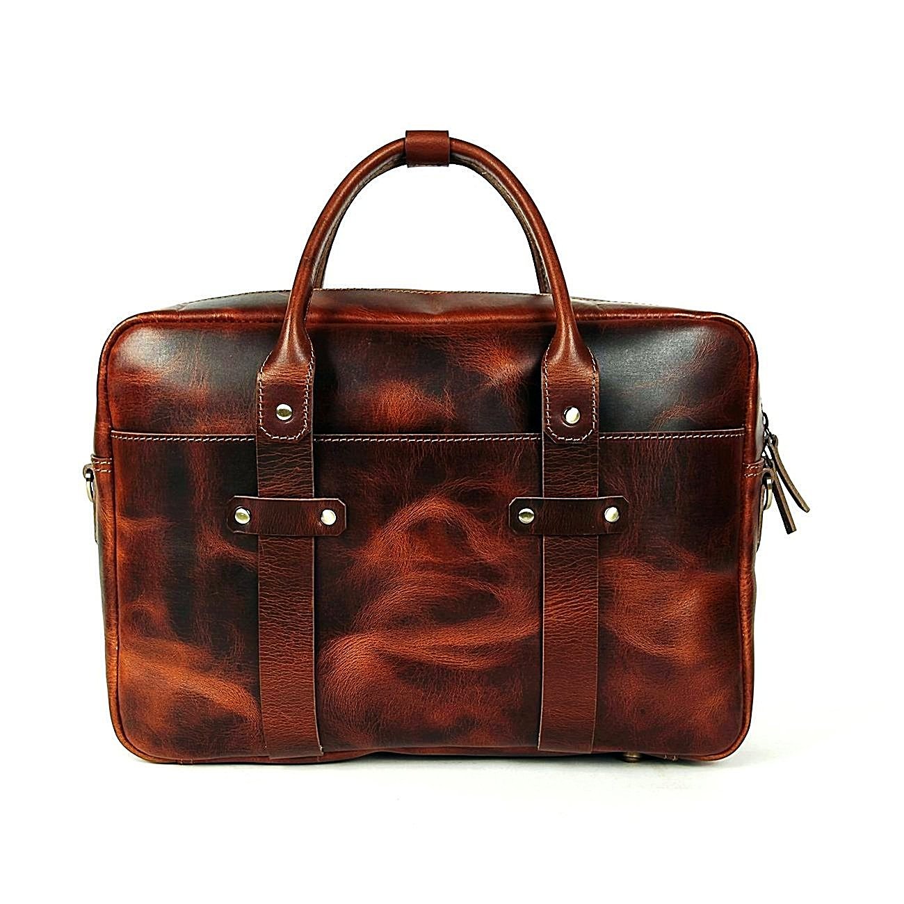 Boston Briefcase(Tobacco Tan)