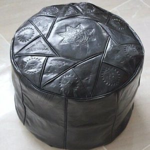 Leather Poufs 02