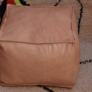 Leather Poufs 185