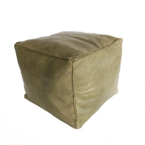 Leather Poufs 190