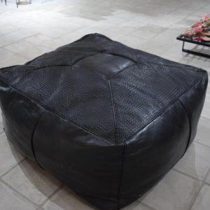 Leather Poufs 196