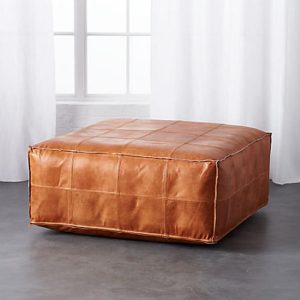 Leather Poufs 211