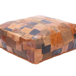 Leather Poufs 230