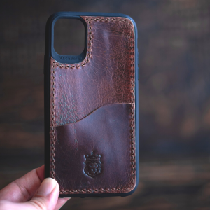 Apple Artisan IPhone Leather Case(Bourbon Brown)