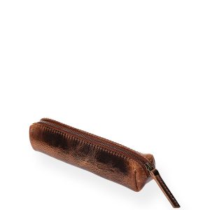 Minimal Stationery Pouch(Bourbon Brown)