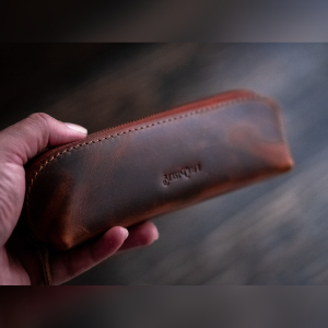 Oxford Stationery Pouch(Tobacco Tan)