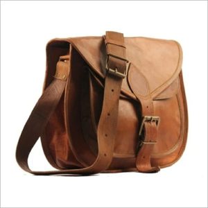 Brown Leather Sling Bag