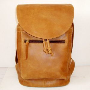Casual Leather Backpack