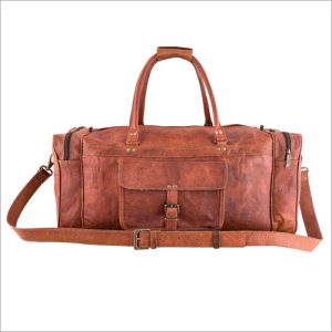 Designer Leather Luggage Bag