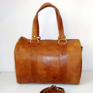 Designer Leather Travel Bag