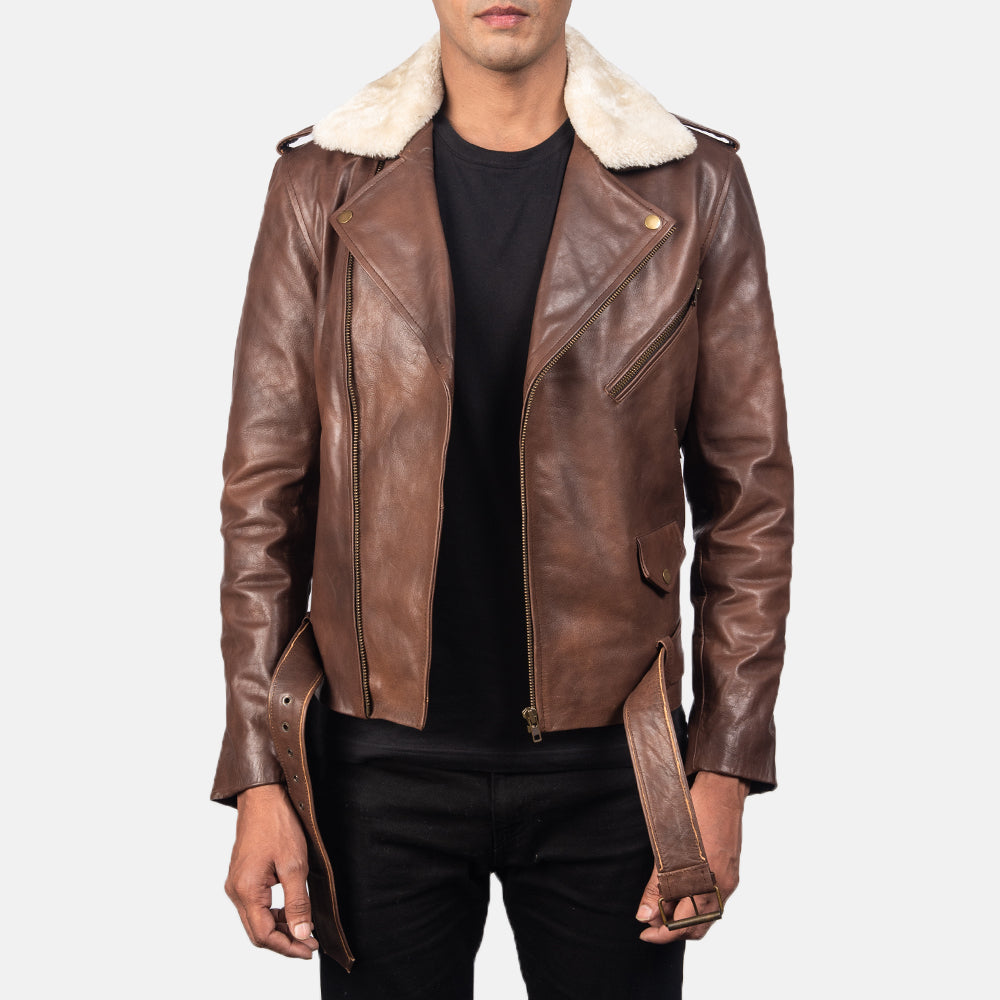 Furton Leather Biker Jackets