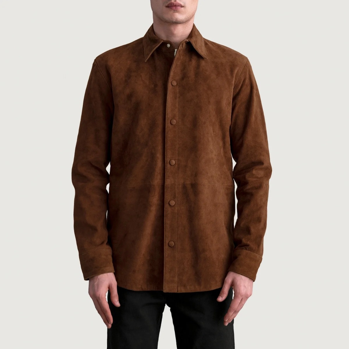 Haven Suede Leather Shirt