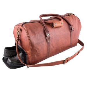 Leather Gym Bag