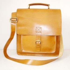 Leather Office Messenger Bag