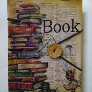 Leather School Notebook