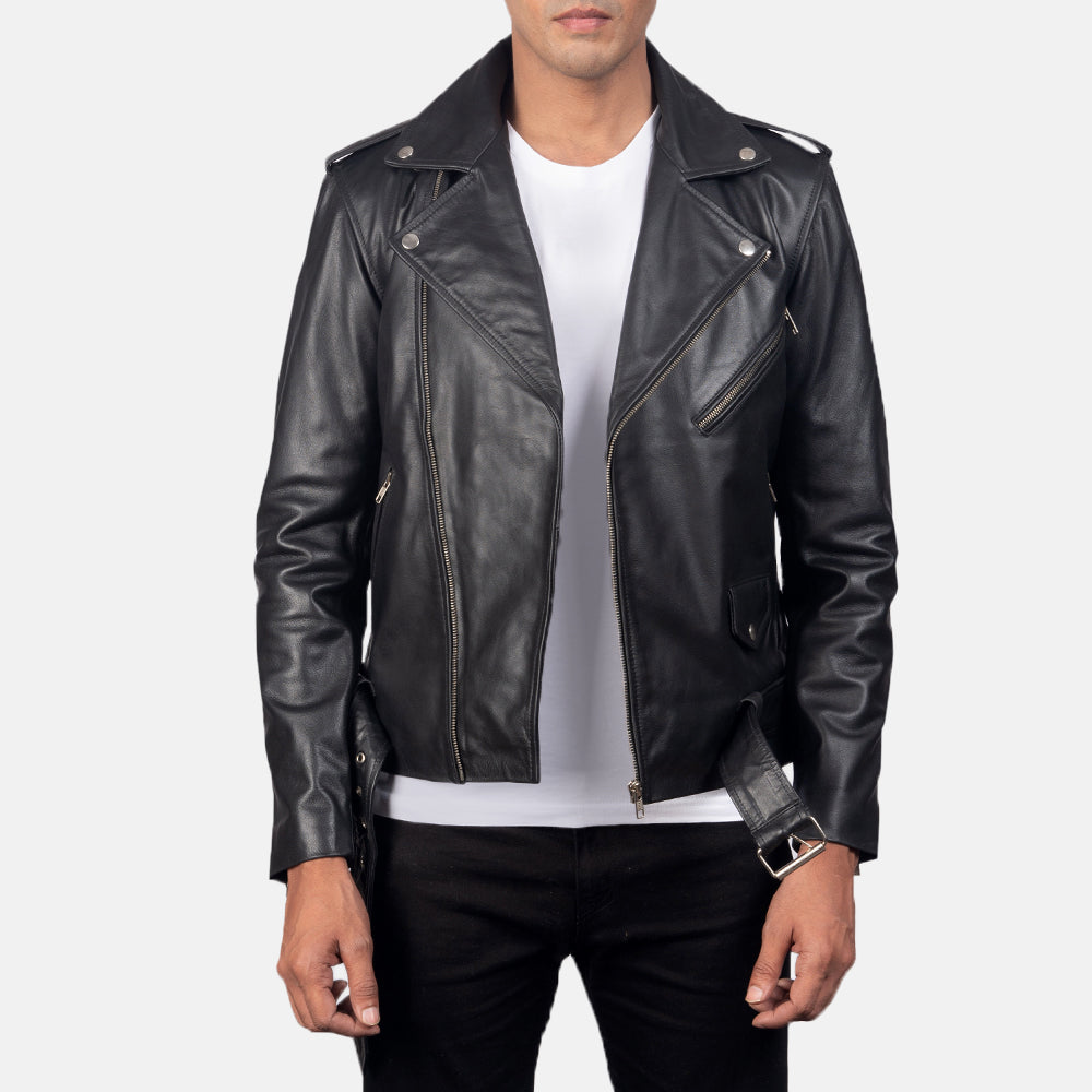 Allaric Alley Leather Biker Jacket