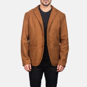 Borges Khaki Wool Blazers