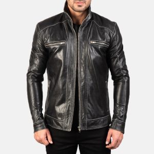 Hudson Leather Biker Jackets