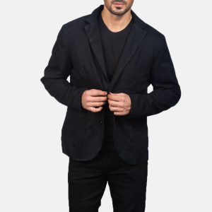 Borges Black Wool Blazers