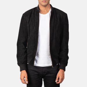 Shane Suede Bomber Jackets