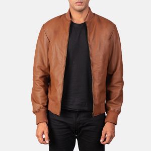 Shane Brown Leather Bomber Jackets