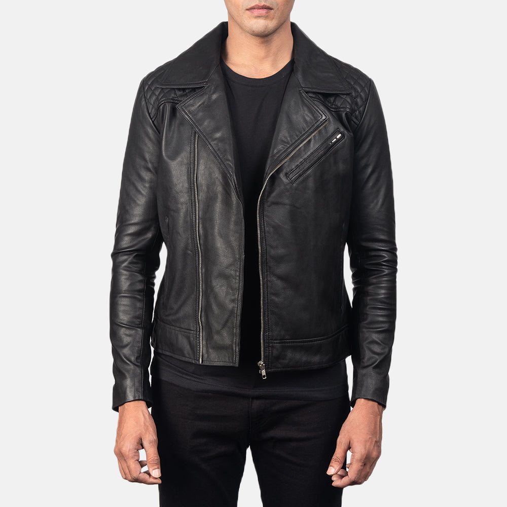 Danny Quilted Leather Biker Jackets