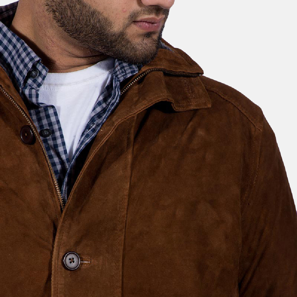 Sheriff Brown Suede Jackets - Image 5