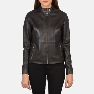 Rave Brown Leather Biker Jackets
